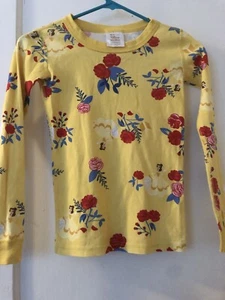 Hanna Andersson Pajama Top Long Sleeve Size 10 / 140 - Disney Princess Belle - Picture 1 of 7