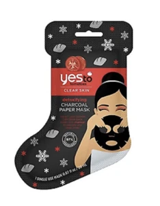 YES to Tomatoes Charcoal Paper Face Mask, Detoxifying Charcoal, Single Use - Picture 1 of 1