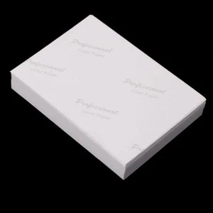 100 feuilles de papier photo brillant 5\" 3R pour imprimantes jet d'encre graphiques photographiques - Photo 1/9