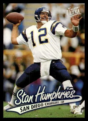 1997 Ultra #103 Stan Humphries   San Diego Chargers - Image 1 of 2