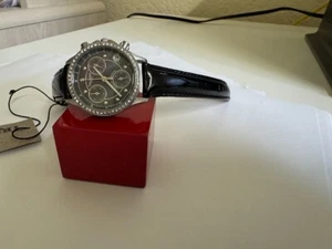 Ladies Triumph  Chronograph Crystal bezel watch 30mm - Picture 1 of 6
