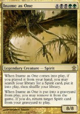 INAME AS ONE X4 4 4X Saviors of Kamigawa MTG Magic the Gathering Cards DJMagic