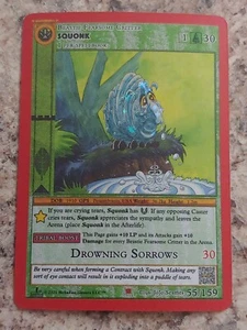 MetaZoo Squonk Cryptid Nation 1st Edition Reverse Holo 55/159 ERROR CARD QR CODE - Picture 1 of 3