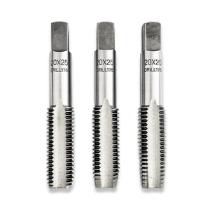 20mm X 2.5 threading taps set of first second plug taps m20 x 2.5 rdgtools - Picture 1 of 1