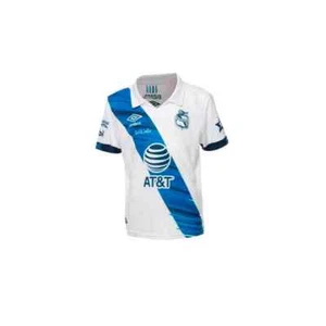JERSEY UMBRO PUEBLA HOME KIDS BOYS WHITE SOCCER 20/21 - Picture 1 of 3