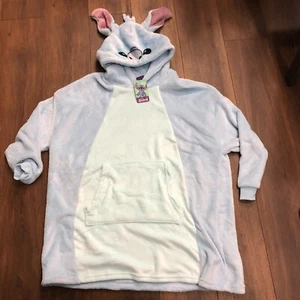 Disney Hoodie Fleece Soft Oversized Kapuzenpullover Lilo and Stitch Stitch OSFM - Bild 1 von 10