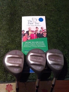 Lady Cobra Baffler Steel Classic 3-5-7 Woods Set Graphite Shafts - Picture 1 of 8