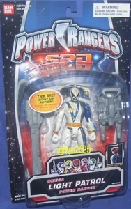 Power Rangers SPD Light Patrol Omega White Ranger New Factory Sealed Light-Up - Picture 1 of 2