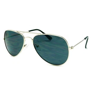 KIDS Aviator Boy Girl Children Unisex Metal Frame Shades Sunglasses (Age 3 - 10) - Picture 1 of 4