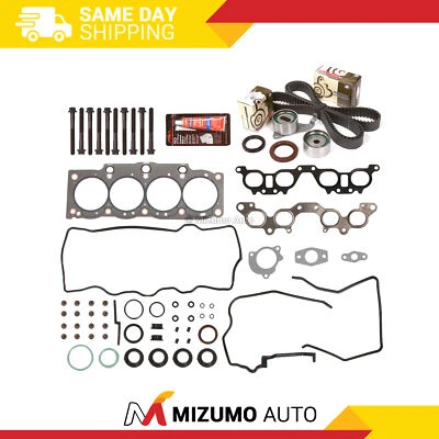 Head Gasket Set Timing Belt Kit Fit 96-00 Toyota RAV4 2.0 3SFE - Image 1 of 4