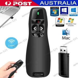 Power point Presentation Remote Wireless USB PPT Presenter Laser Pointer Clicker - Picture 1 of 11