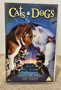Cats And Dogs - VHS Ex-Rental 2001 (PG) - Picture 1 of 3
