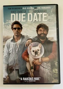 Due Date DVD 2011 Robert Downey Jr., Zach Galifianakis Comedy Like New - Bild 1 von 3