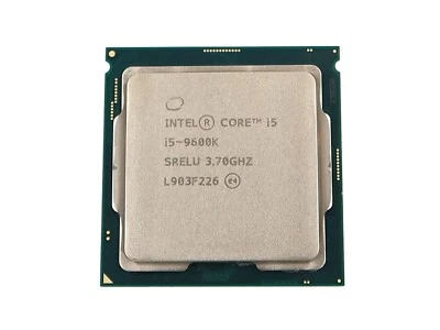 INTEL CORE I5-9600K 3.7GHZ SOCKET LGA1151 6-CORE DESKTOP CPU PROCESSOR  I5 9600K - Image 1 of 3