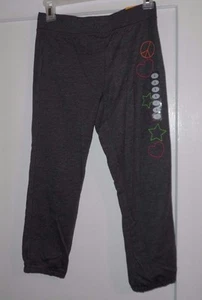 Mädchen BCG Graphix Junior Fleece Capri anthrazit meliert grau Jogginghose L 12-14 - Bild 1 von 4