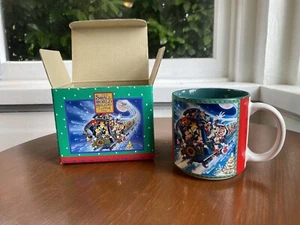 Weihnachten Disney Winnie Puuh Tasse 1994 It’s A Small World Made In Japan Vintage - Bild 1 von 18