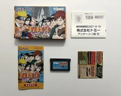 Naruto Konoha Senki - Nintendo Gameboy Advance GBA - In Box JP Import - Image 1 of 4