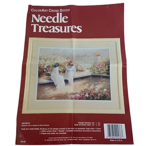 Needle Treasures #02576 ~Secrets~Counted Cross Stitch Partially Started Colorart - Picture 1 of 5