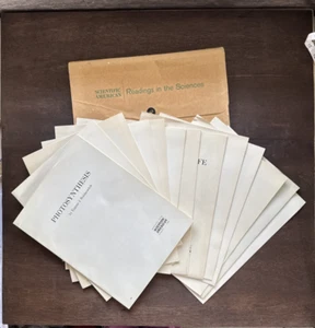 Scientific American Readings in the Sciences Medical 1948-50's 13 Issues NPW's - Picture 1 of 24