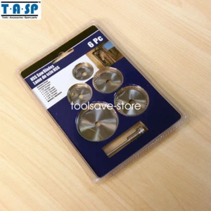 6PC HSS Saw Blades Disc for Dremel Cutting Wood Aluminum Circular Accessories - Picture 1 of 6