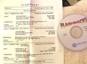 9/28/98 1 HR FLASHBACK CLASSIC ROCK HORNS, POPS, NEWS: BOB DYLAN, CHICAGO, BOWIE - Picture 1 of 3