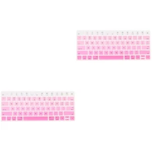 2 Pack Wasserdichte Staubschutzfilm Für Computertastatur Tastaturhaut - Afbeelding 1 van 12