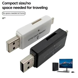 TF Card Reader 5 in 1 USB 3.1 Type C OTG Adapter For Micro SDXC SDHC Ca - Afbeelding 1 van 11