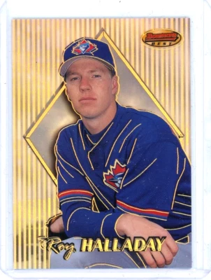 Bowman's Best Refractor #136 Roy Halladay 1999 n.º 6 de 400 Foto 1 de 2