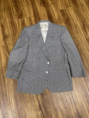 Abrigo deportivo gris de colección 38 Kingsridge para hombre chaqueta de bolsillo a cuadros 38 Foto 1 de 4