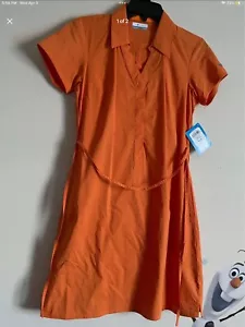 Gr. XS orange Baumwolle Columbia Pelham Bay Road™ EXS Kleid - Bild 1 von 4