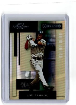 2004 Playoff Prestige Xtra Bases Randy Winn 18/75 Seattle Mariners #179 - Image 1 of 2