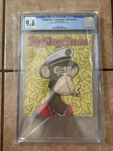 Graded Rolling Stone x Bored Ape Yacht Club BAYC Magazine Zine CGC 9.6 | #1396 - Foto 1 di 3