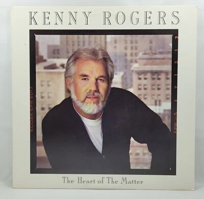 Kenny Rogers - The Heart of the Matter [1985 Used Vinyl Record LP] - Image 1 of 4