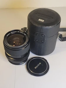 Konica Hexanon AR 24 mm 2.8 - Monture Konica AR - Rayures sur le Verre Avant - Picture 1 of 10