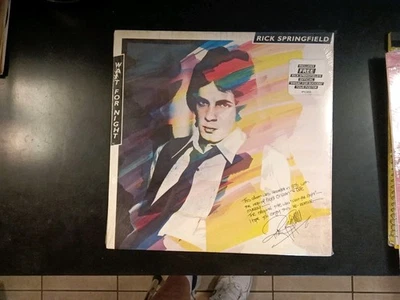 Rick Springfield ‎Wait For Night / RCA Victor  AFL1-4235 / Hype & Poster SEALED - Image 1 of 2