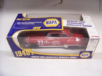 1/24 #22 RED BYRON OVERSEAS MOTORS OLDSMOBILE ROCKET 88 NAPA PROMOCIÓN DE ACCIÓN Foto 1 de 4