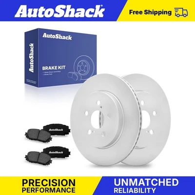 Front Brake Rotors Ceramic Pads for 2019 Toyota Prius Prime 1.8L Foto 1 de 4