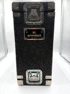Grundorf 4 Space Rack Case Carpeted Great Condition - Picture 1 of 11