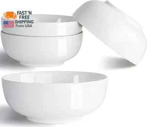 32 Ounce Large Cereal Bowls, Salad Bowls, Pasta Bowls, Soup Bowls, Pho Bowls, Ch - Picture 1 of 12