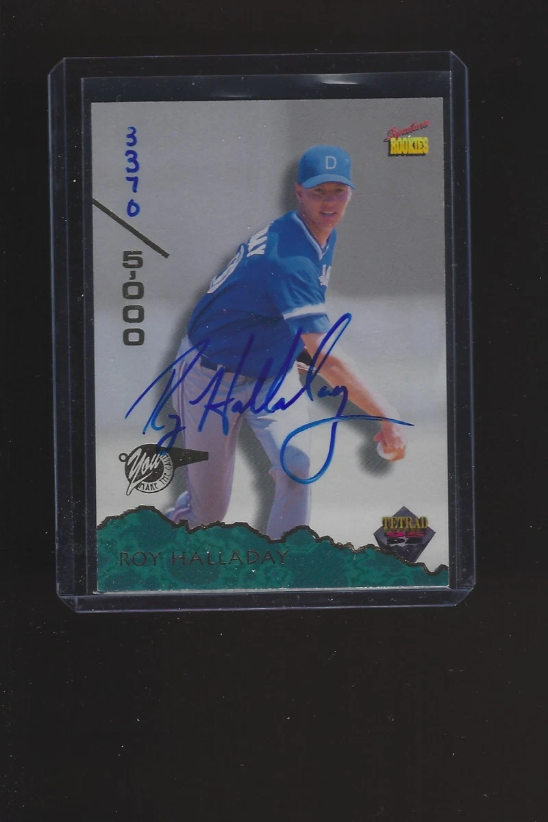 Roy Halladay 多伦多蓝鸟队亲笔签名棒球集换卡和配件| eBay