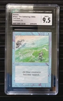 Mtg Riptide. (CGC) 9.5 The Dark [1994] - Image 1 of 2