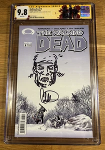 Walking Dead #8, CGC 9.8 SS signed and SKETCH by Adlard, (Custom Label), NM/MT - Bild 1 von 5