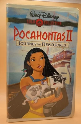 Pocahontas II: Journey To A New World VHS Disney Clamshell Gold Collection - Image 1 of 3