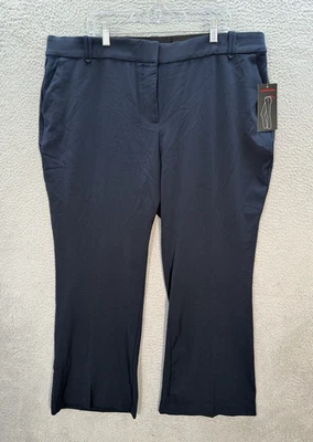 Briggs Pants Womens 20W Blue Perfect Fit Waistband Dress Trousers Careerwear NEW - Image 1 of 4