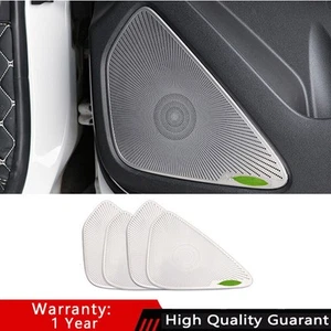 For Chevrolet Equinox 18-24 Silver Stainless Inner Door Speaker Frame Cover Trim - Picture 1 of 5