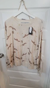 Suéter Harry Potter XL de bambú Bums And Roses XL nuevo con etiquetas - Imagen 1 de 2