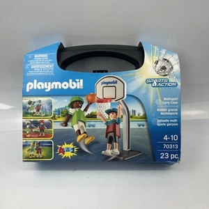Playmobil Valigia Multisport 4 in 1, Basket, Calcio, Baseball, Rugby, Palline - Foto 1 di 21