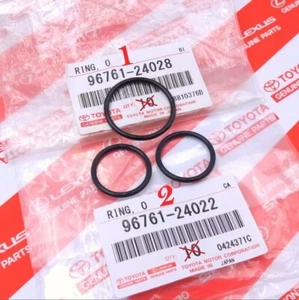 NEW GENUINE OEM TOYOTA LEXUS IS300 GS300 ENGINE COOLANT PIPE O-RING SET OF 3 - Picture 1 of 1