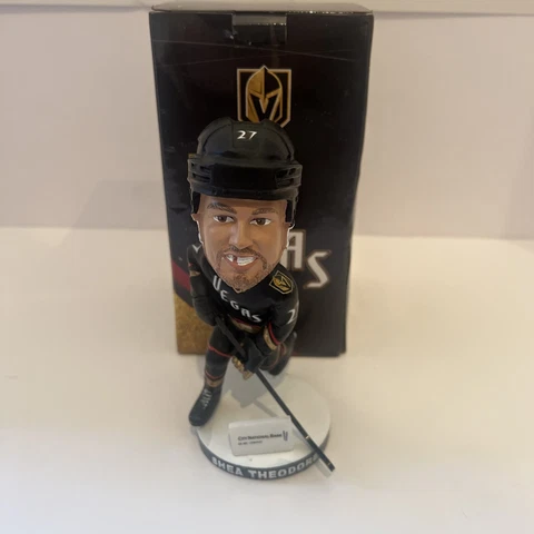 Shea Theodore Bobblehead - Vegas Golden Knights SGA (1/16/23) - New in Box Cover
