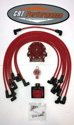 88-95 CHEVY GMC C1500 SILVERADO SIERRA 5.0 5.7 TBI TUNE UP KIT RED 48K UPGRADE - Image 1 of 4